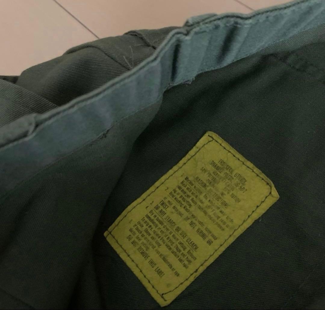 希少 実物ビンテージ 米軍 ユーティリティパンツ ベイカー bdu w32