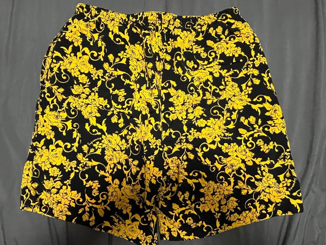 パンツ SUPREME Nylon Water Short Black Floral