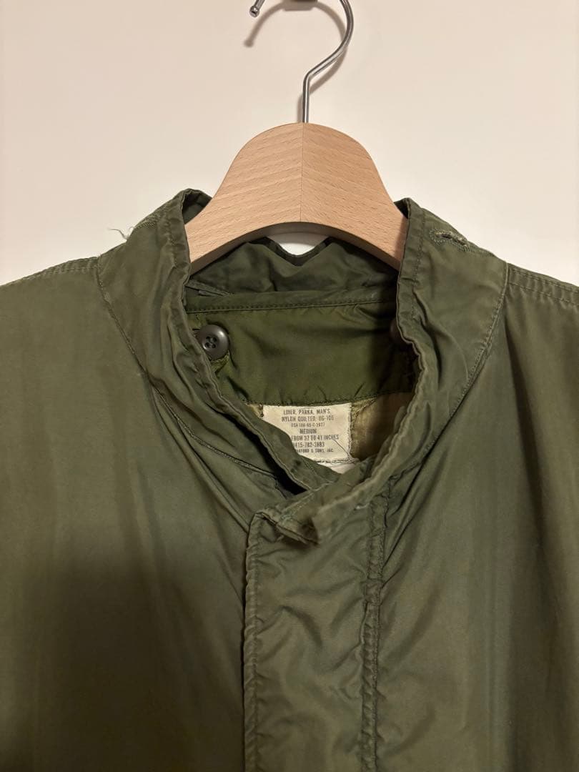 ビンテージ M-65 モッズコート M アルミジップ インナーあり