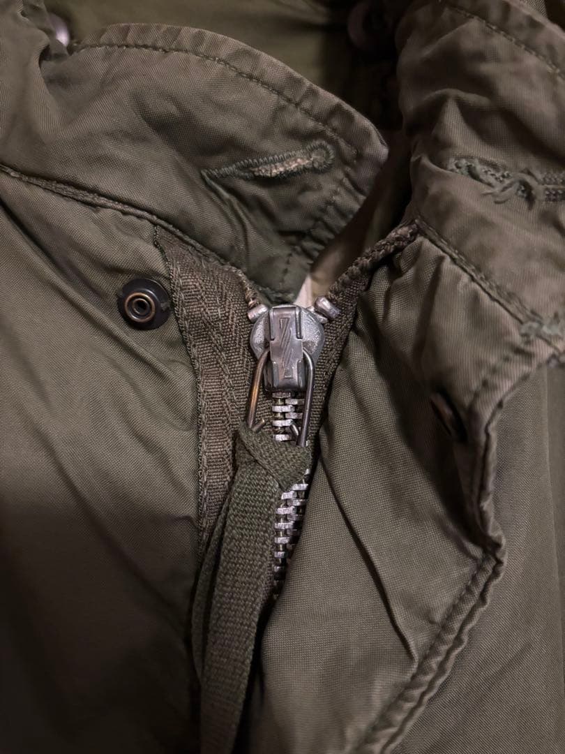 ビンテージ M-65 モッズコート M アルミジップ インナーあり