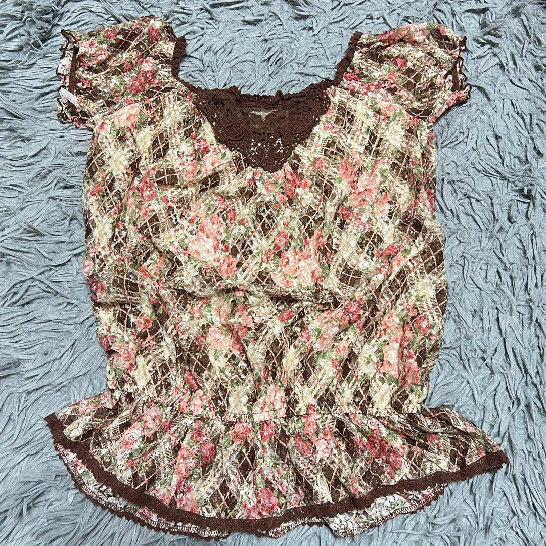 LIZLISA 総レースチュニック 森ガール y2k