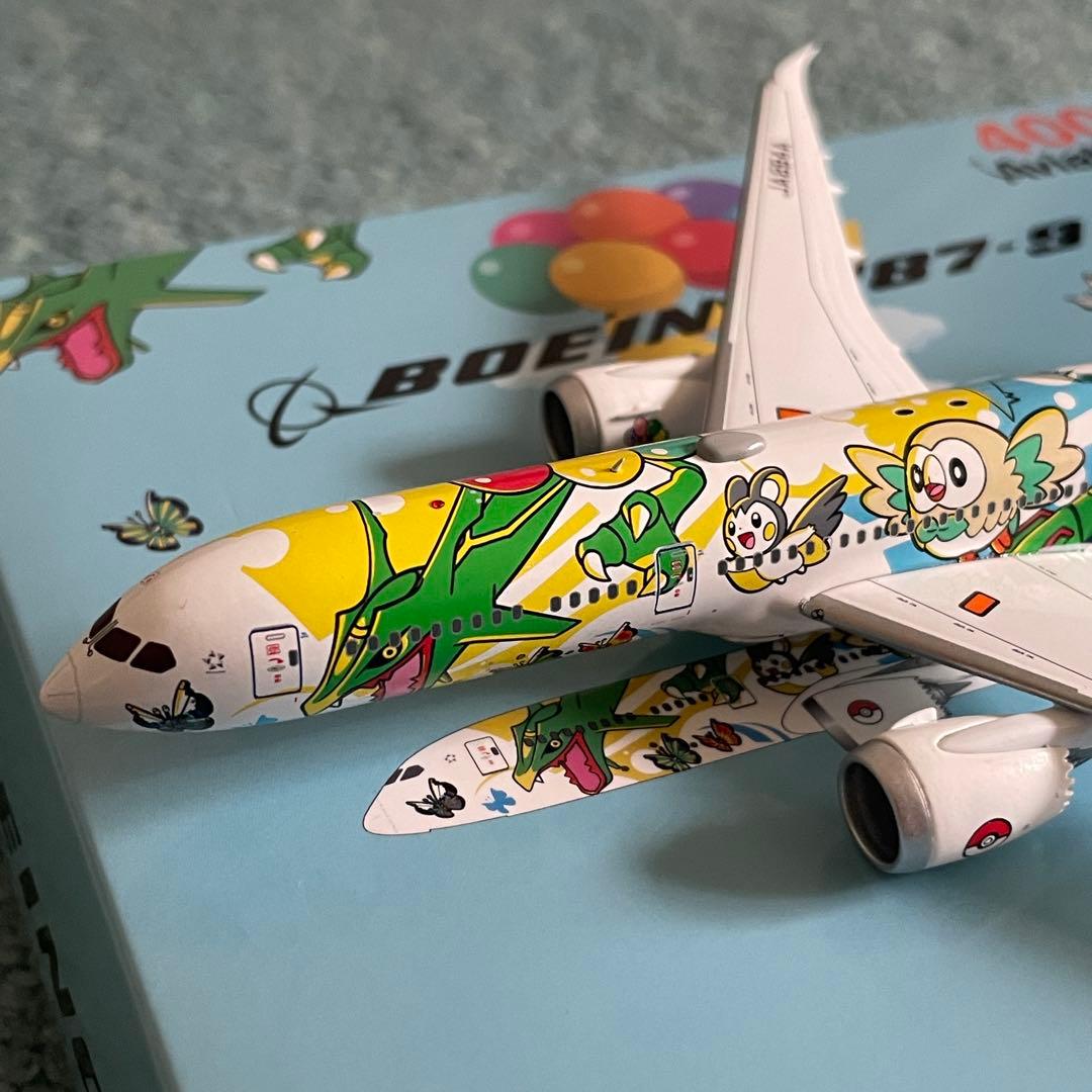 ANA 787-9 全日空 ピカチュウジェット av スタンド付き