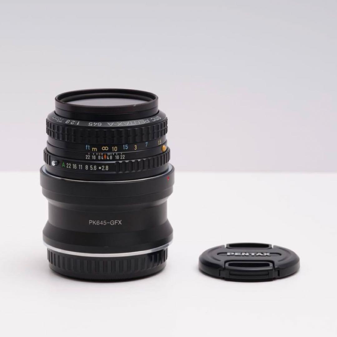 【完動美品】Pentax a645 75mm f2.8 レンズのみ
