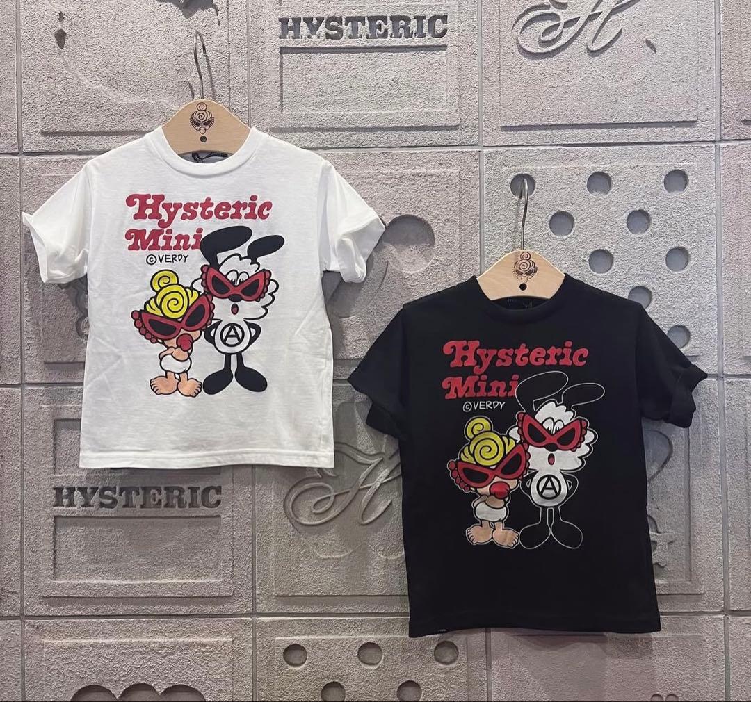 HYSTERIC MINI VERDY Kids Tee ヒスミニ 缶バッジ