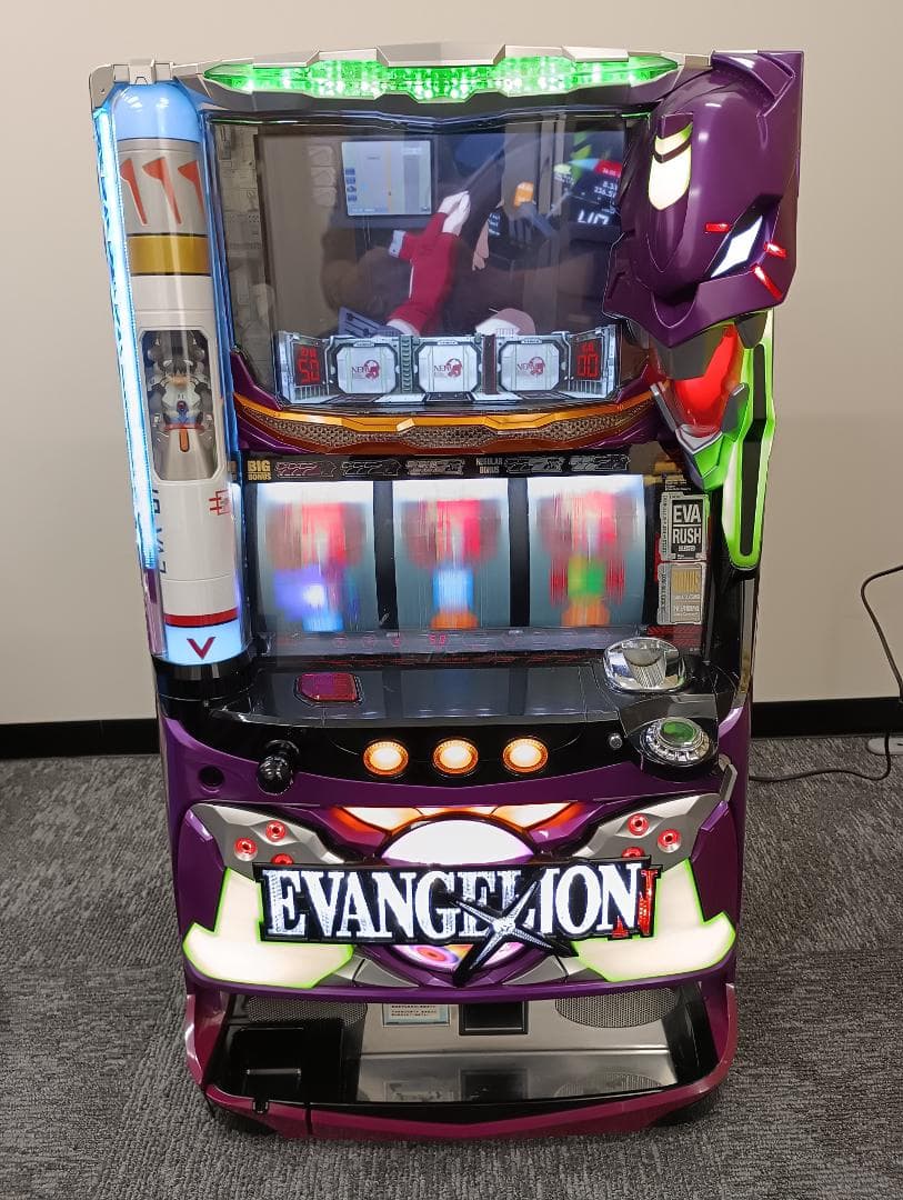 スロット実機　家庭用電源　エヴァンゲリオン ART　不要機　動作確認済み