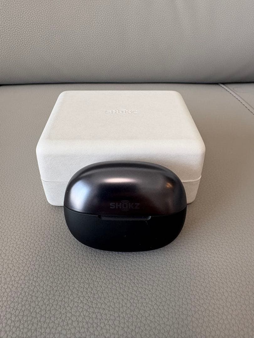 SHOKZ OPENDOTS ONEワイヤレスイヤホン ブラック 中古　数回使用