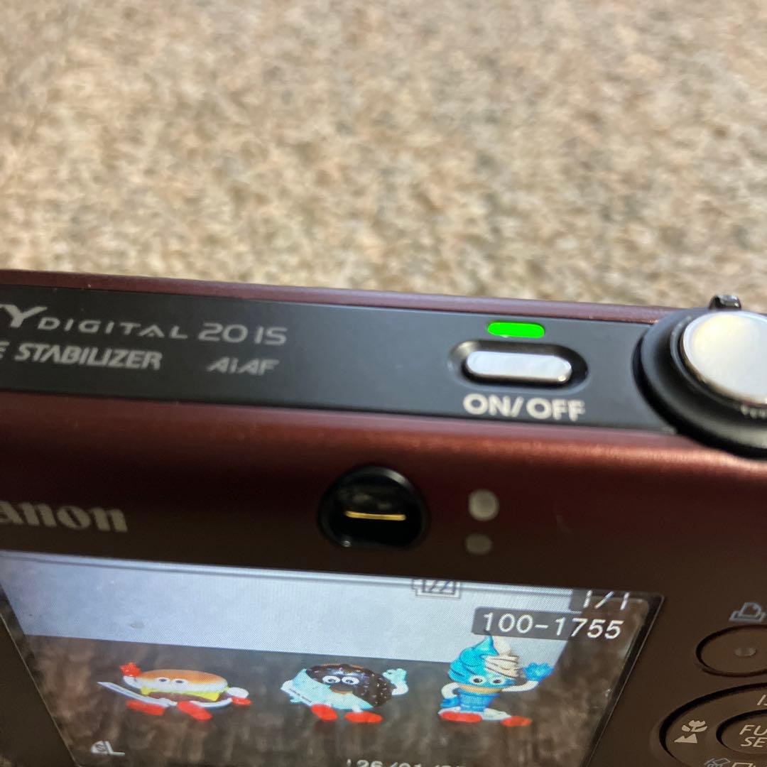 キャノンIXY DIGITAL 20ISデジカメ800万画素