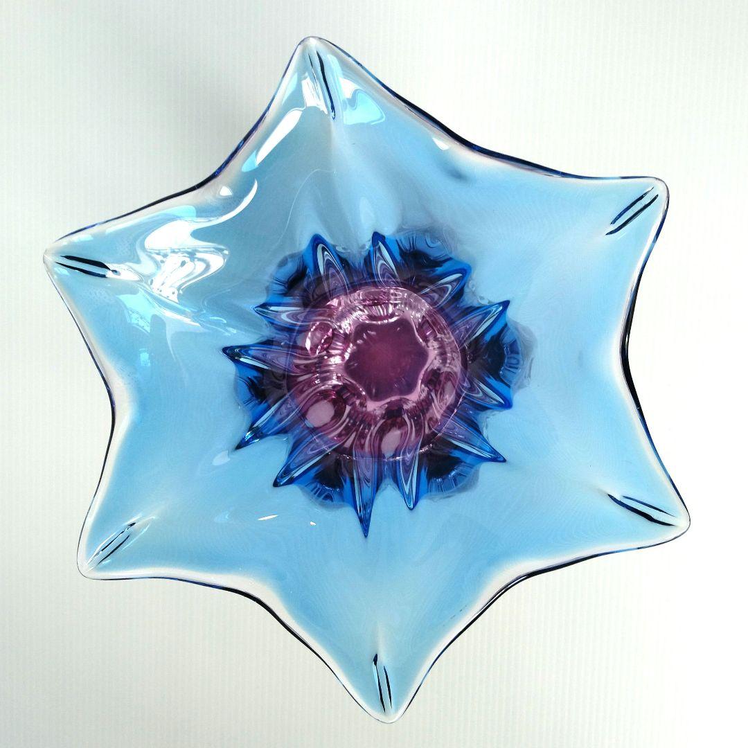 ムラーノ ガラス フラワーベース アンティーク 花瓶 花器 フラワースタンド