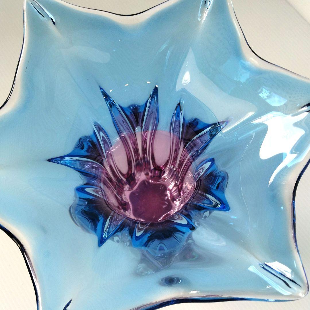 ムラーノ ガラス フラワーベース アンティーク 花瓶 花器 フラワースタンド