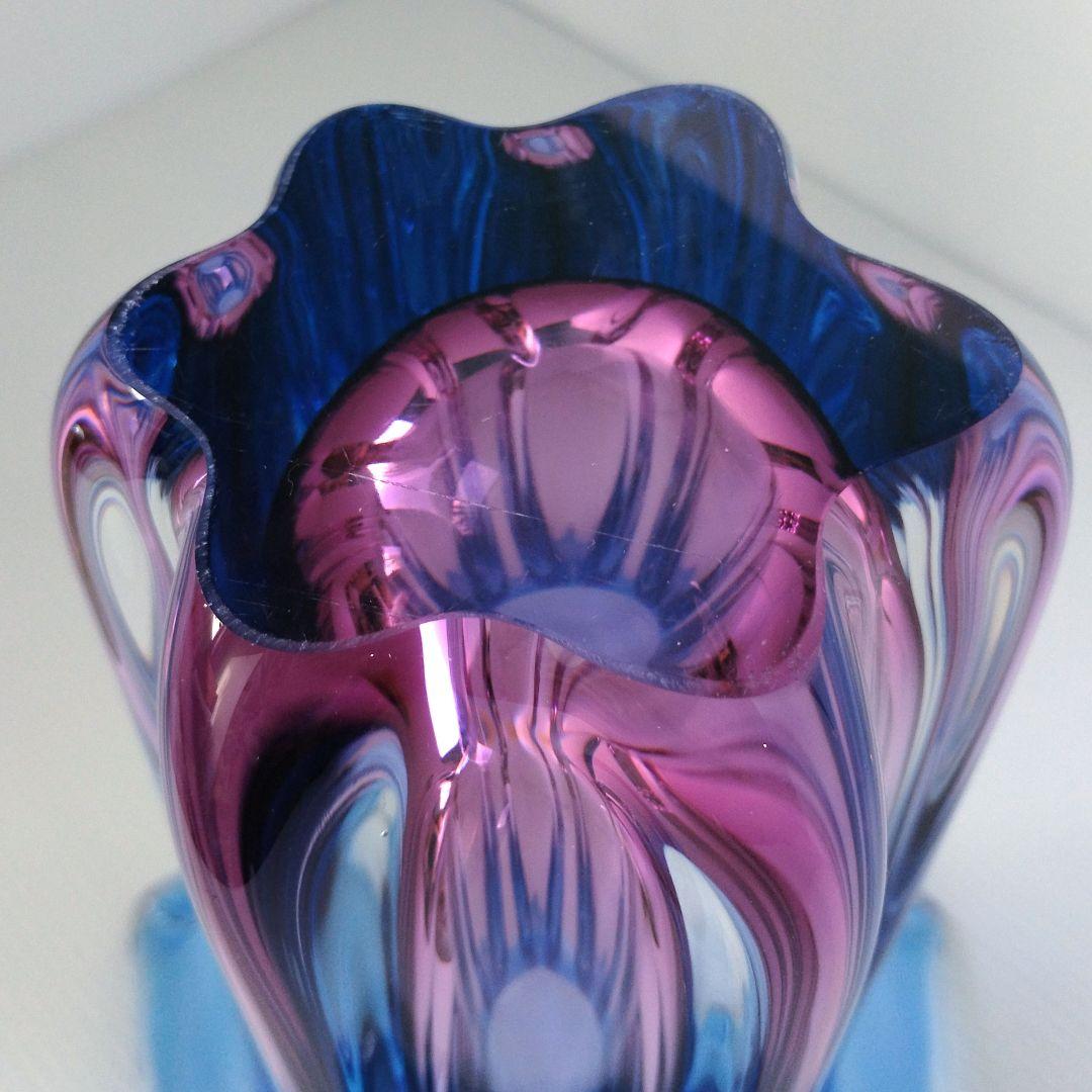 ムラーノ ガラス フラワーベース アンティーク 花瓶 花器 フラワースタンド