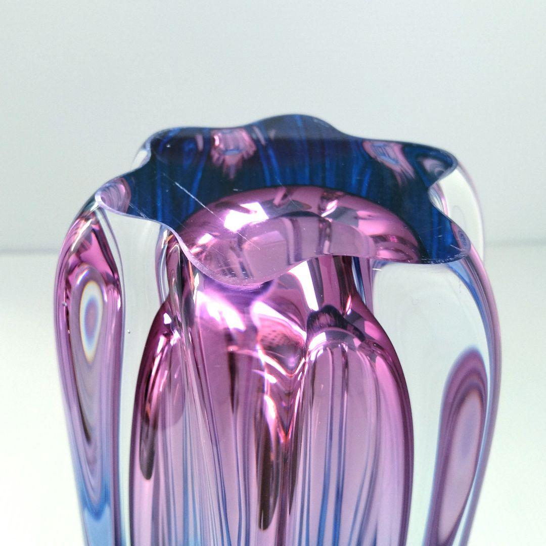 ムラーノ ガラス フラワーベース アンティーク 花瓶 花器 フラワースタンド