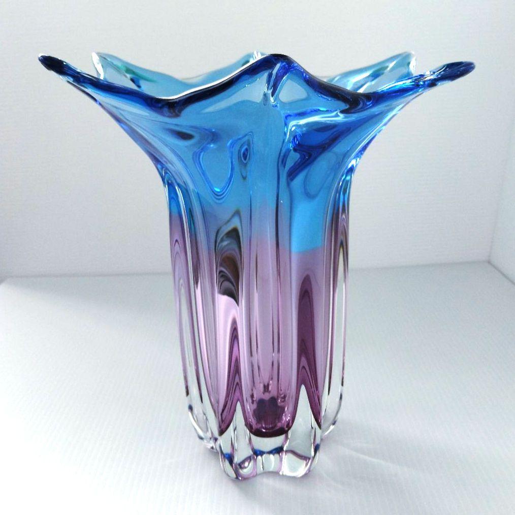 ムラーノ ガラス フラワーベース アンティーク 花瓶 花器 フラワースタンド