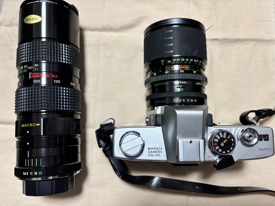 Minolta SR-101 フィルムカメラ 望遠レンズセット　☆オマケ付☆