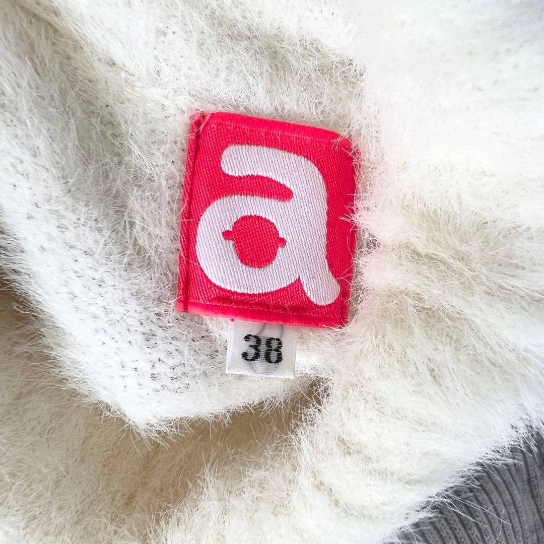 ARCHIVIO アルチビオ　ファー　ニット　タートルネック　セーター　ゴルフ