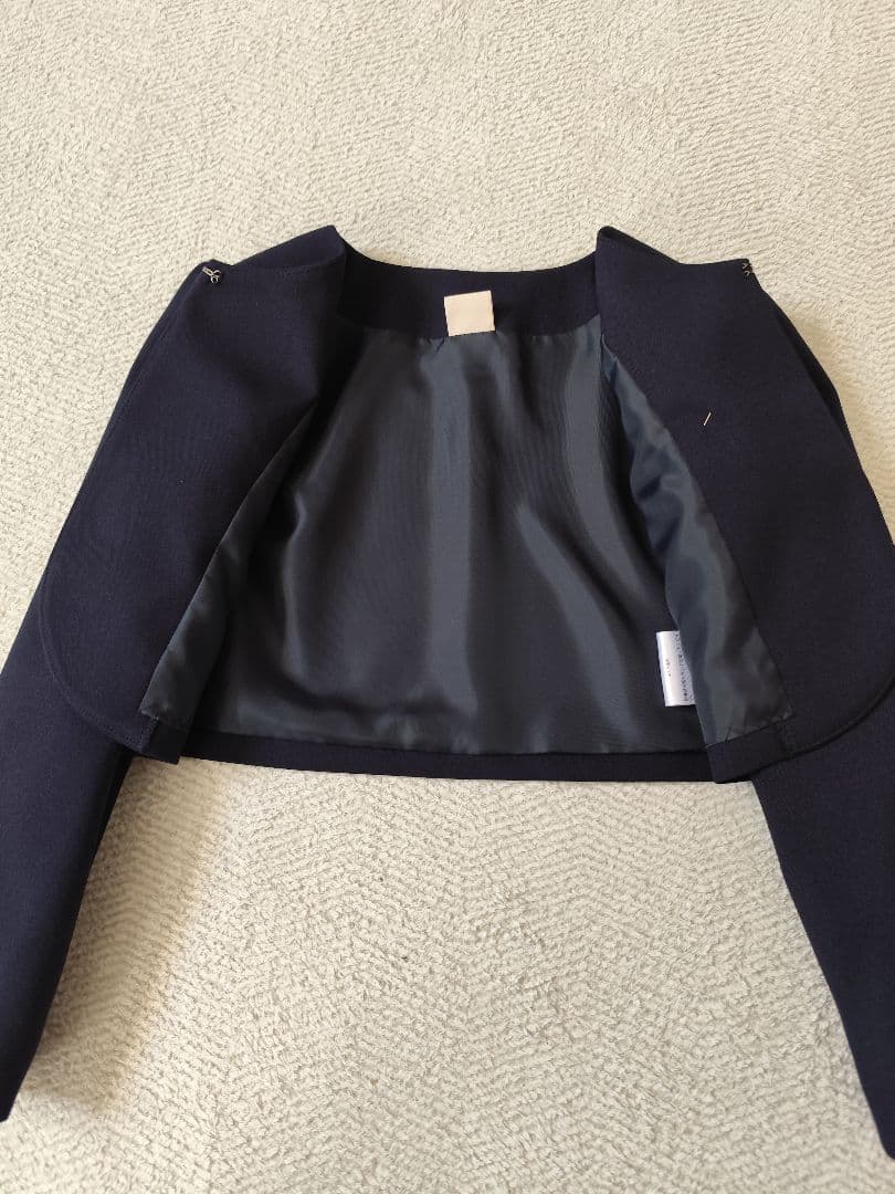 し*ー様 petit main レース衿花柄ワンピース フォーマルスーツ 120