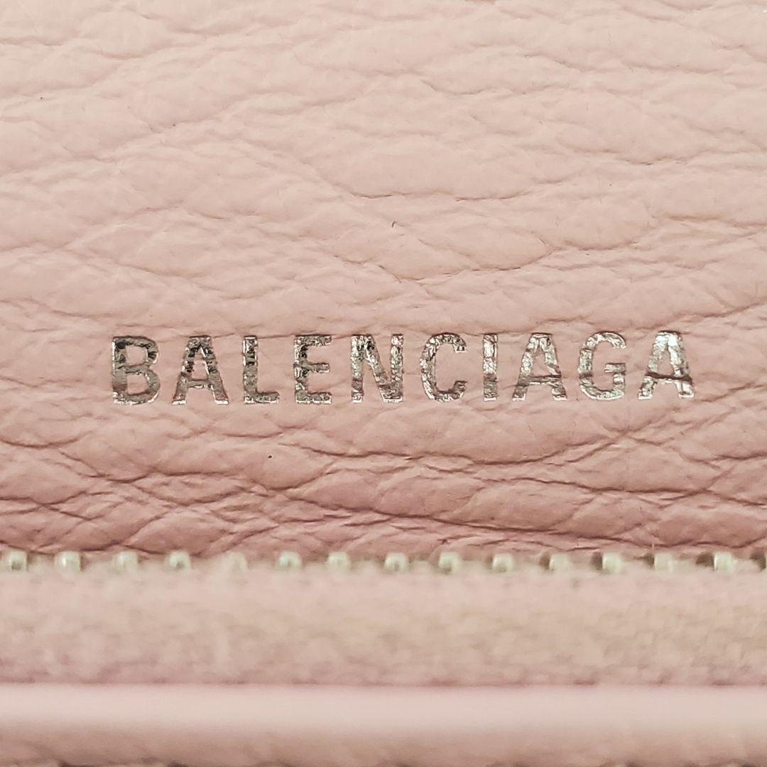 BALENCIAGA　長財布　ペーパー シン マニー　ライトローズ　バレンシアガ
