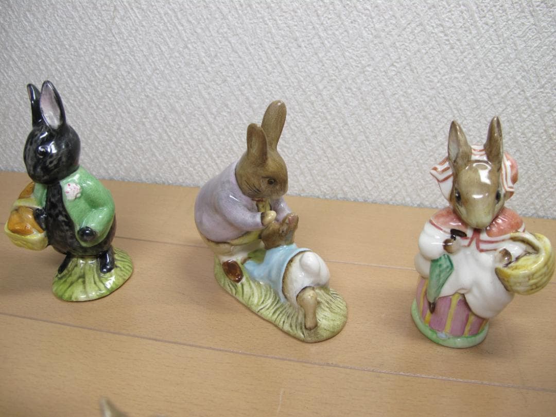 ロイヤル ドルトン バニキンズ　ビアトリクス ポター ピーター ラビット ７点