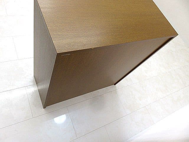 M*I様 美品　浜本工芸　楢材書棚　　サイドボード/リビングボード/サイドキャビ