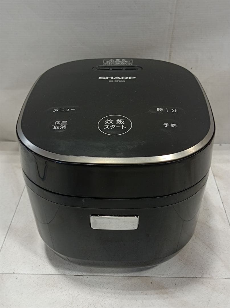 [八6838] シャープ 2024年製 炊飯器KS-CF05D-B 3合