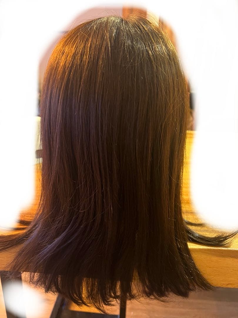 値下げOK!百合子ウィッグ☆FTレースタイプ45cm ナチュラルブラウン 医療用