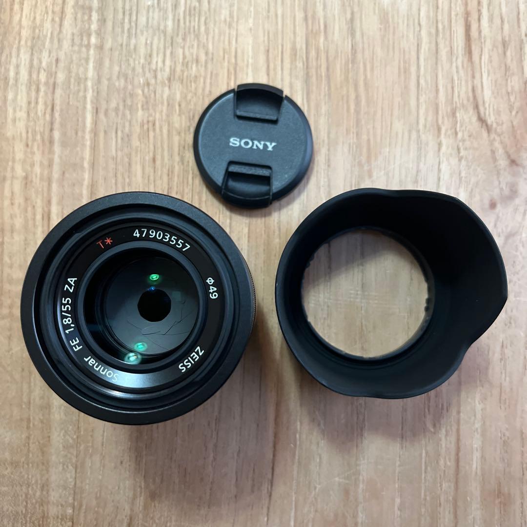 Zeiss FE 55mm F1.8 ZA レンズ