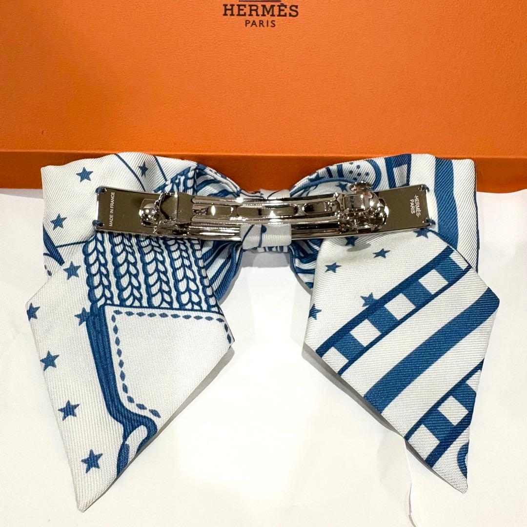 【新品未使用】✨ HERMES ✨ ジグザグ グルネル バレッタ 241015G