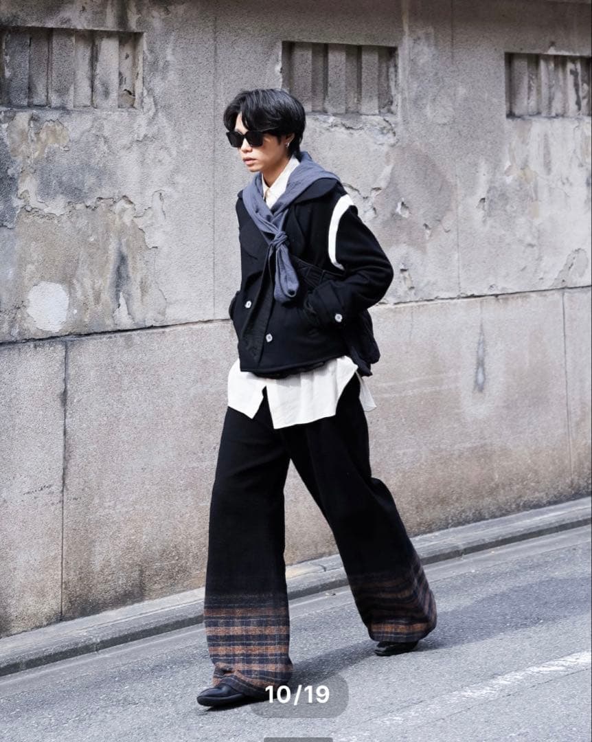 ジャケット・アウター hype-12 bi-color P-coat hype kyoto