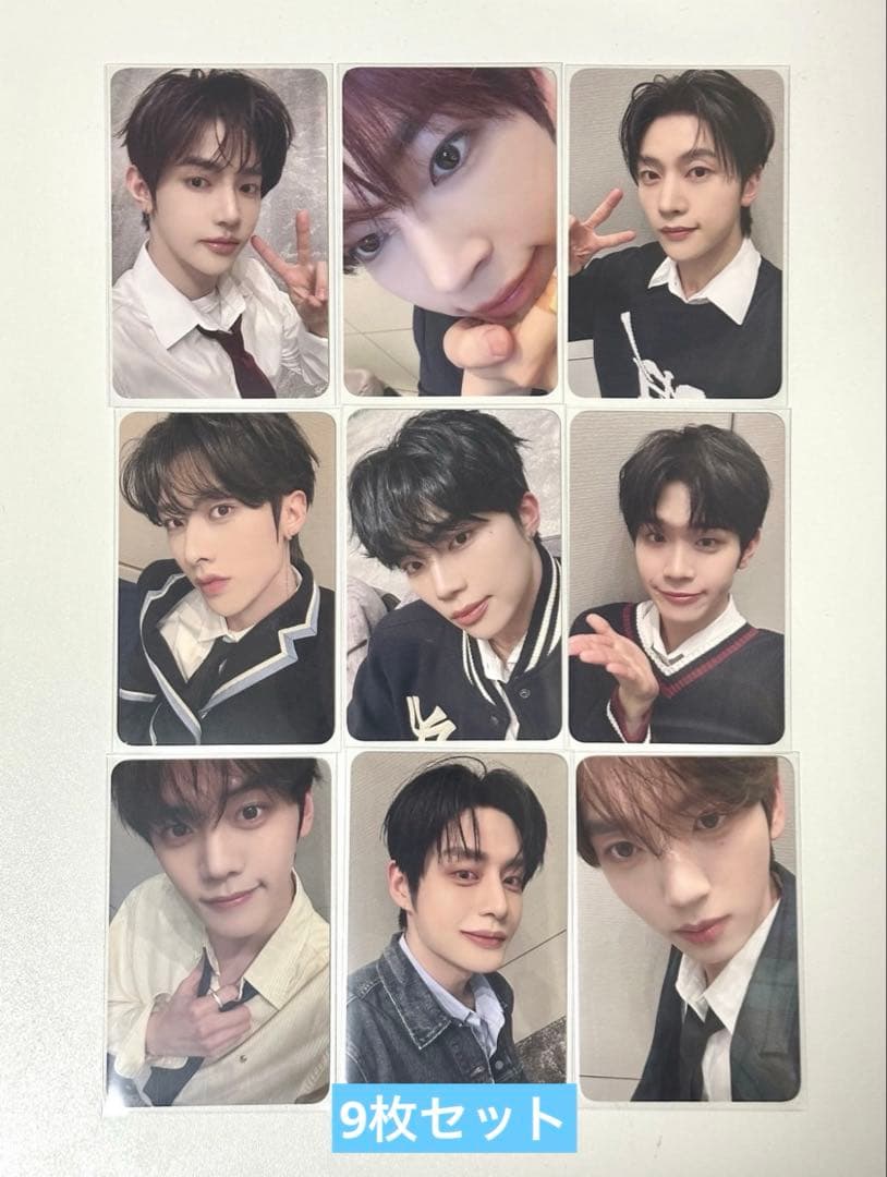 ZB1 NEVERSAYNEVER makestar 上海当選 トレカ9枚セット