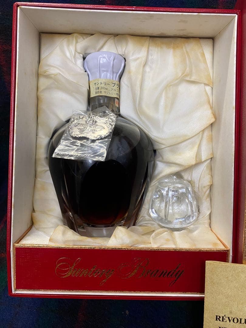 ブランデー brandy サントリー インペリアル ホヤクリスタル 600ml