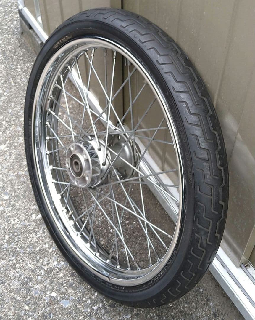 ハーレーソフテイルFXSTC21インチフロントタイヤ＆ホイール