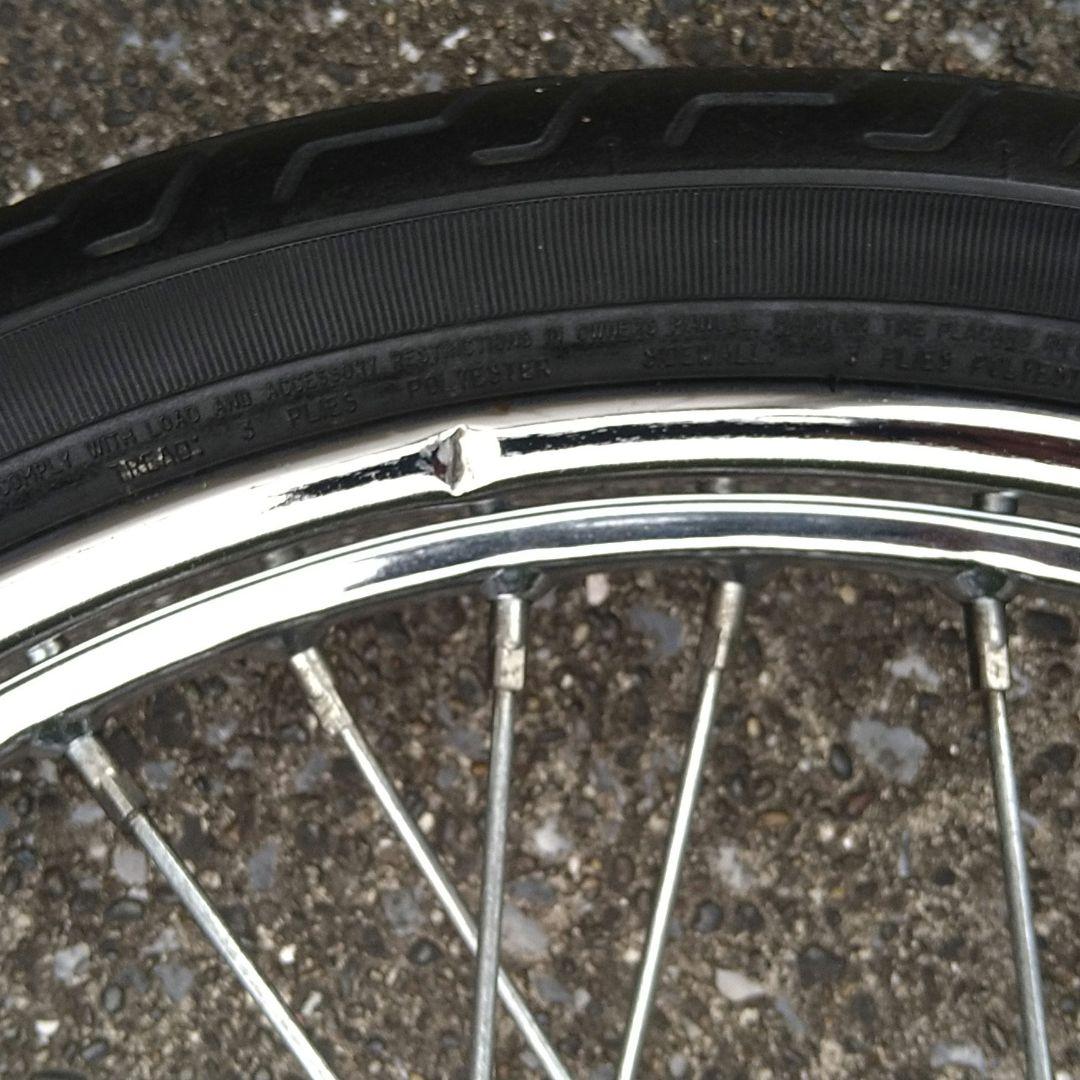 ハーレーソフテイルFXSTC21インチフロントタイヤ＆ホイール