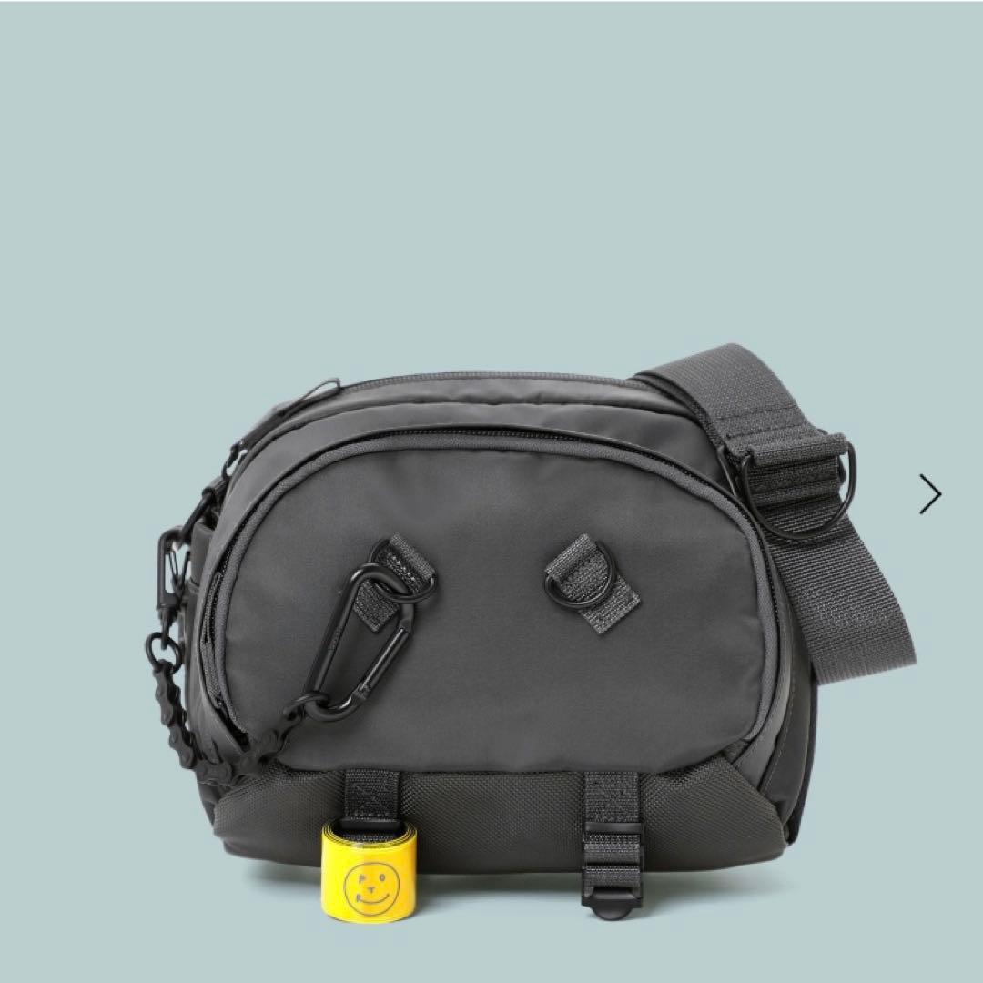 【極美品】POTR RIDE ライド ポーター ショルダー バッグ グラファイト