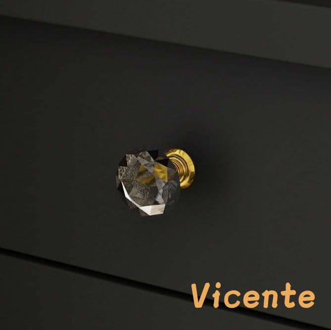 北欧風ドレッサー 円形女優ミラー 引き出し 5 杯 スツール付き 寝室化粧台