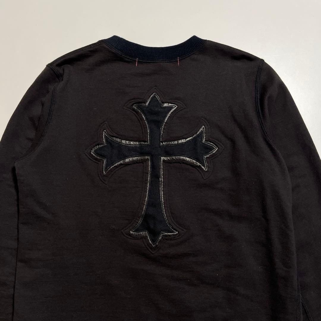 JUNYA WATANABE MAN スウェット ビジュー チェーン ブラック