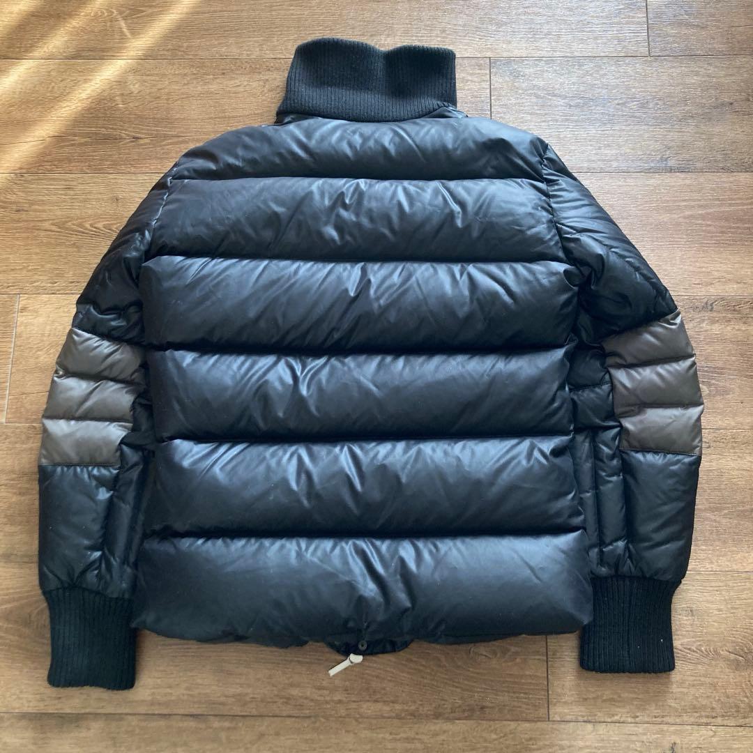 希少 XL相当 RED MOON レッドムーン ダウンジャケット リブ切替 黒