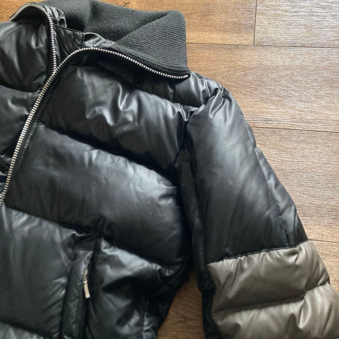 希少 XL相当 RED MOON レッドムーン ダウンジャケット リブ切替 黒