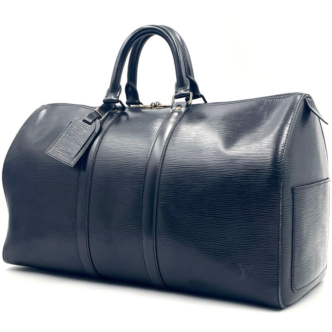 ルイヴィトン キーポル45 ボストンバッグ エピ　ブラック M59152 ゴルフ