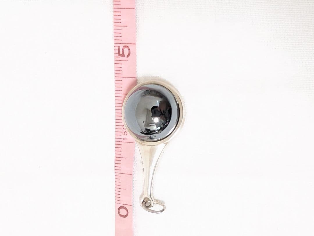 ジョージ ジェンセン ヘマタイト 156　ネックレス　シルバー925 箱あり