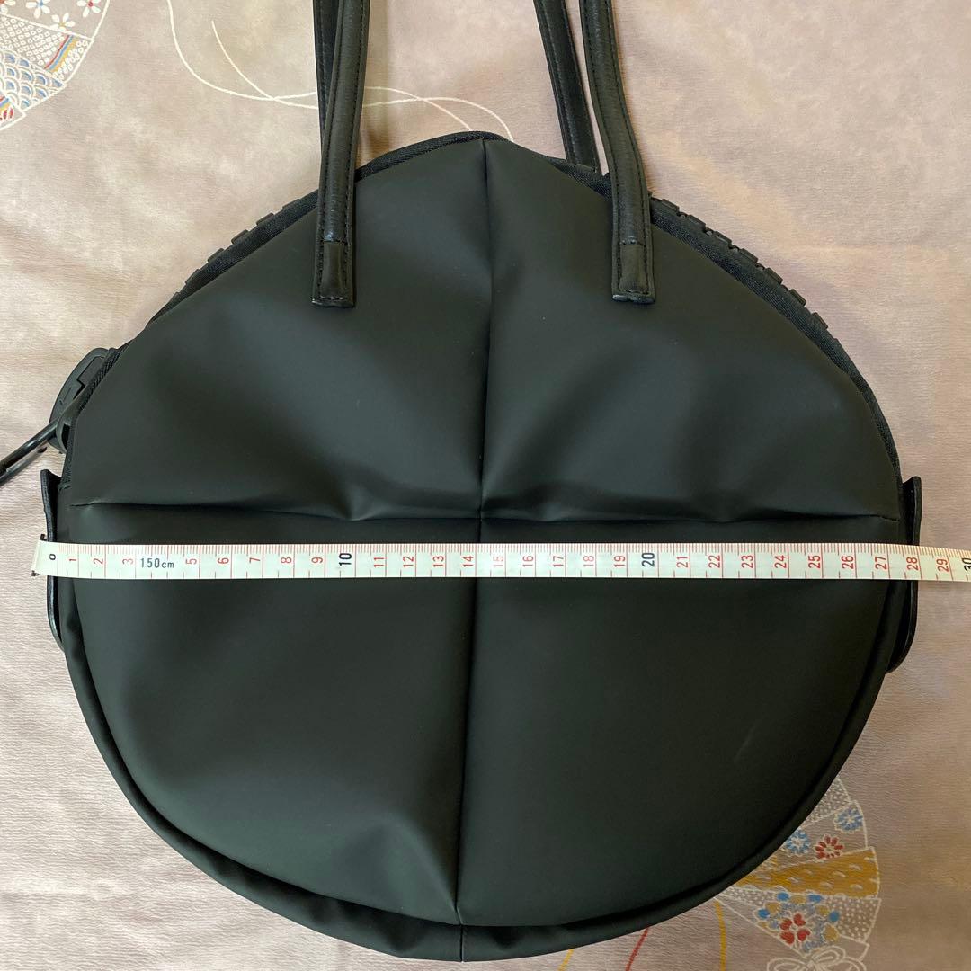 kawakawa 黒ビックジップシュルダー&ハンドバック本革