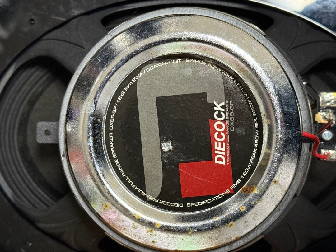 DIECOCK DX-69GP 楕円スピーカー DT-1ツィーターセット