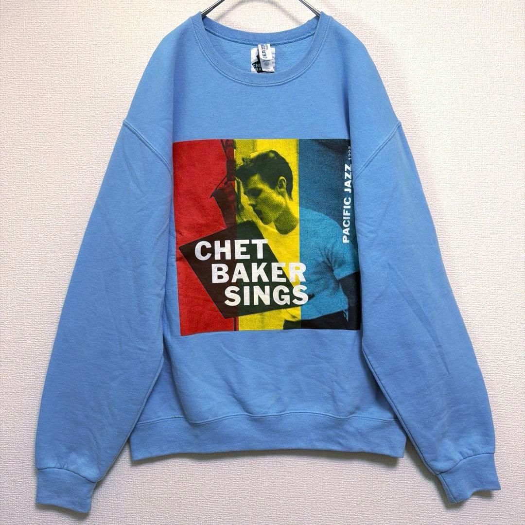 【希少 入手困難】ワコマリア CHETBAKERSINGS プリントトレーナー