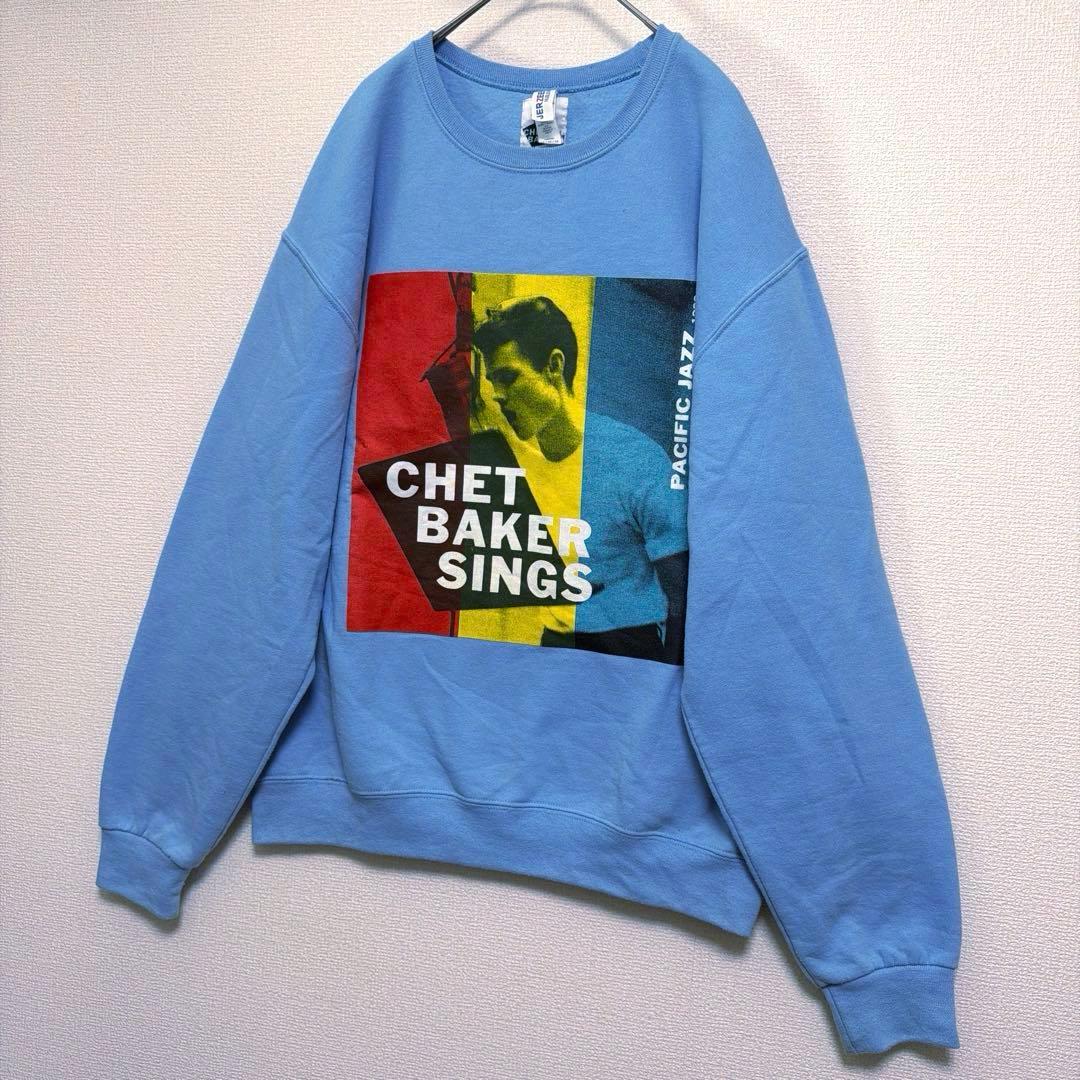 【希少 入手困難】ワコマリア CHETBAKERSINGS プリントトレーナー