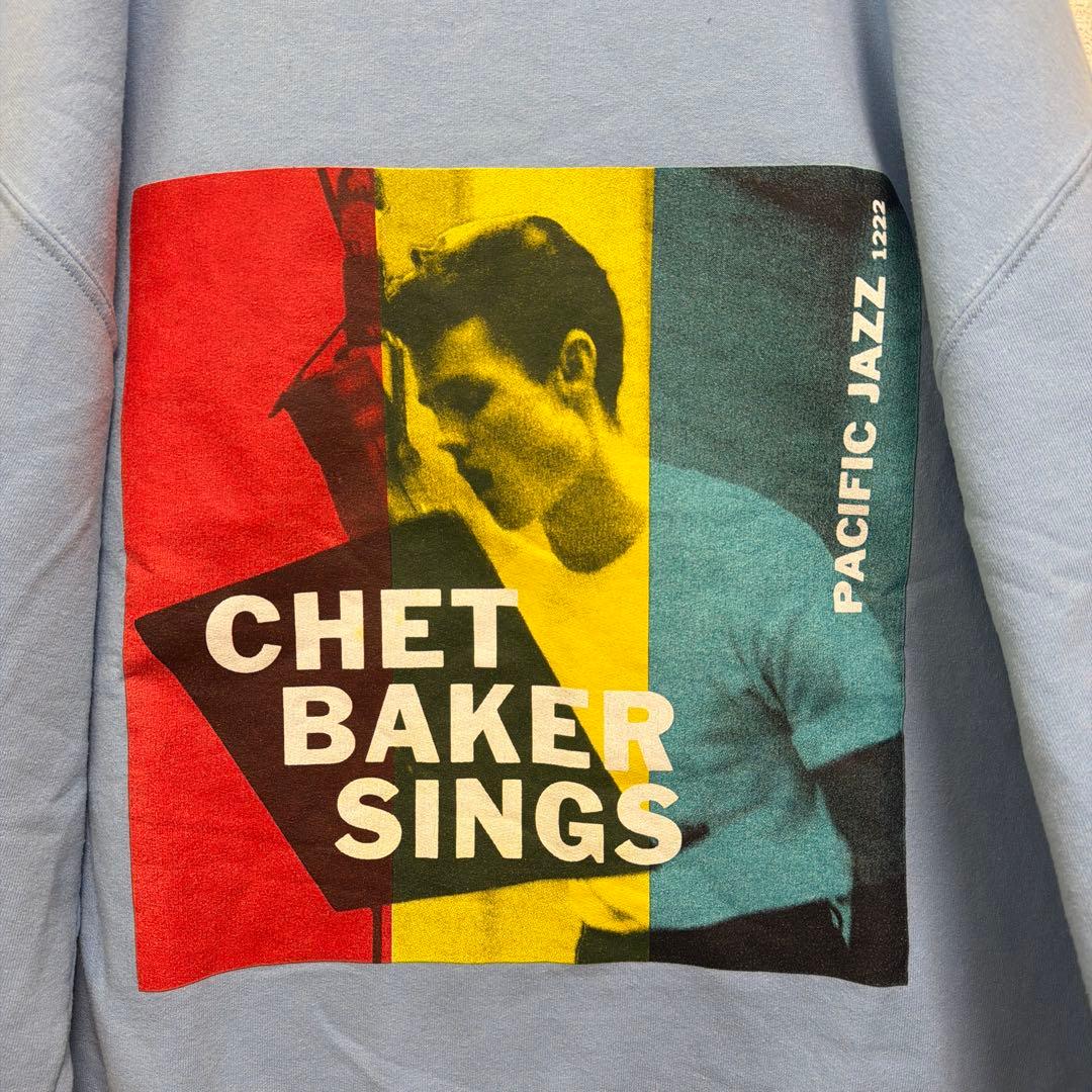 【希少 入手困難】ワコマリア CHETBAKERSINGS プリントトレーナー