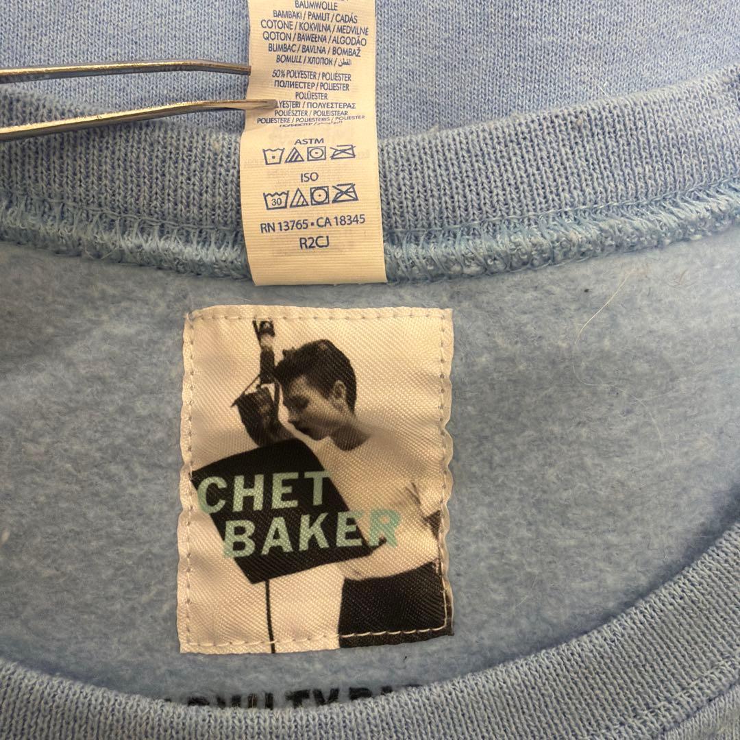 【希少 入手困難】ワコマリア CHETBAKERSINGS プリントトレーナー