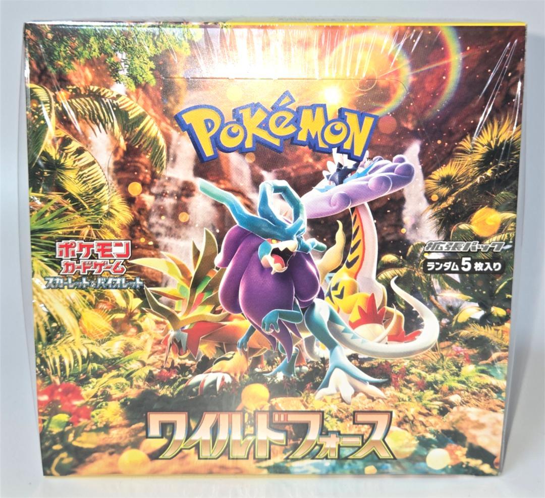 ポケモンカードゲーム ワイルドフォース 未開封 シュリンク付き 1 BOX