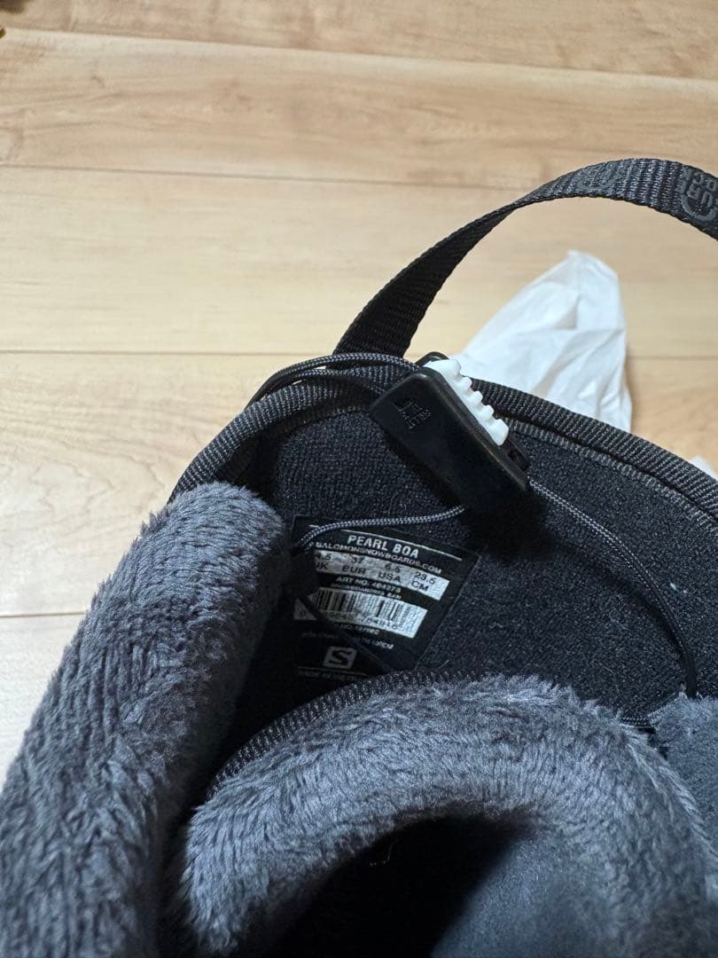 Salomon Silver 女性用スノーボードブーツ ブラック