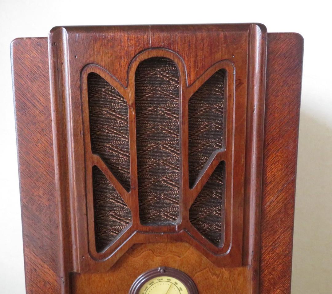 アンティーク　真空管ラジオ・松下無線株式会社(ナショナルシヤシー R-1420)