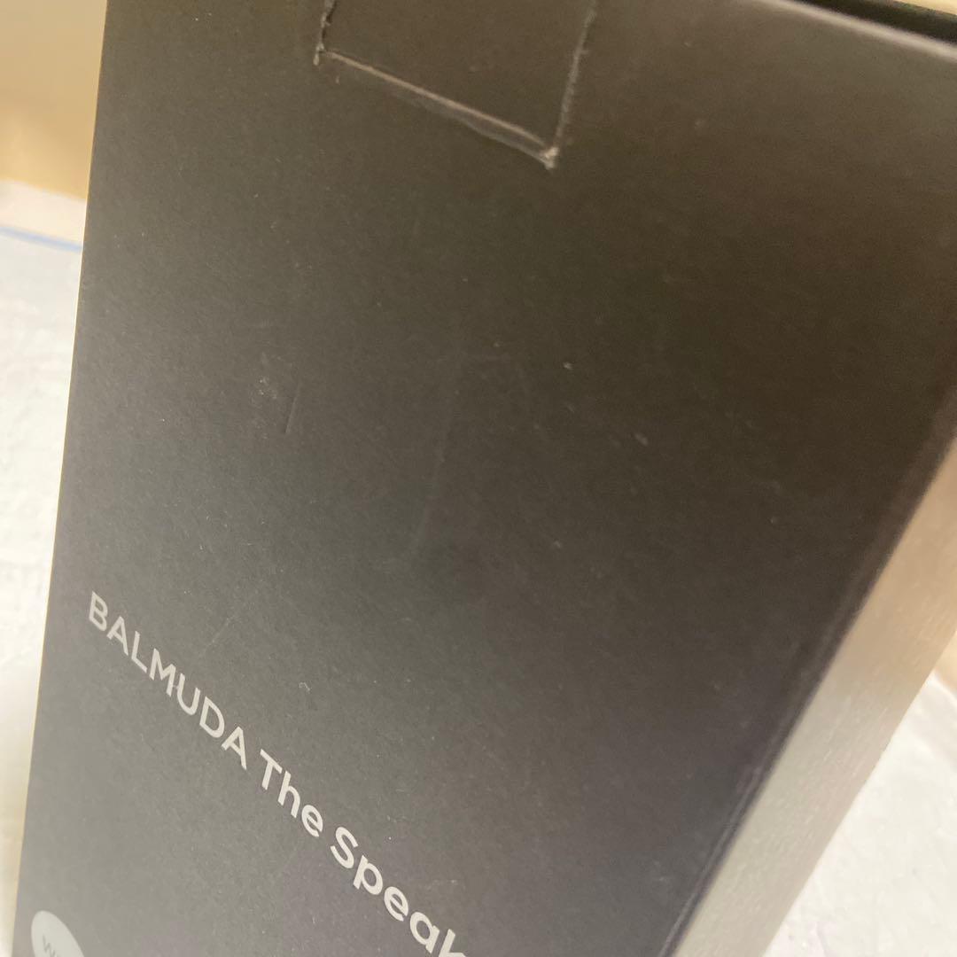 バルミューダ　BALMUDA　M01A-WH スピーカー　ホワイト　白