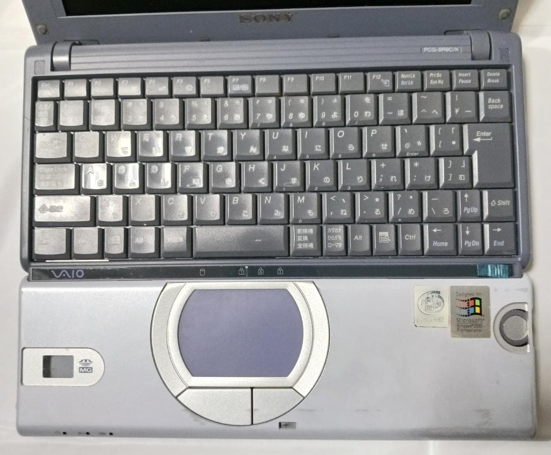 【難あり】ノートPC　SONY VAIO PCG-SR9C/K No.0320
