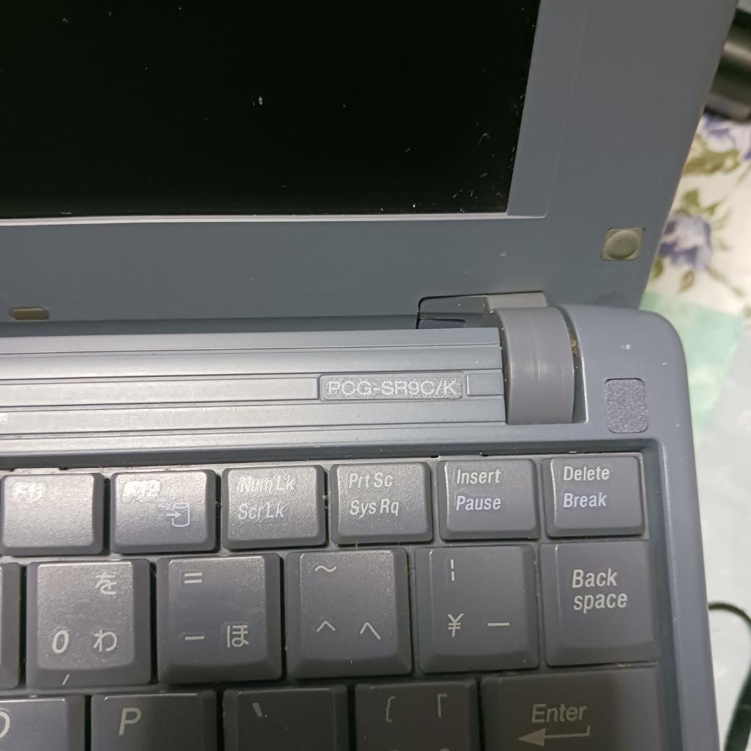 【難あり】ノートPC　SONY VAIO PCG-SR9C/K No.0320